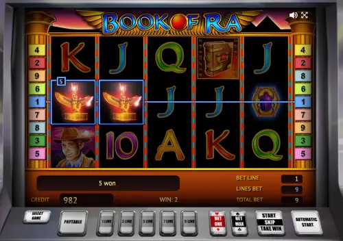 Демо слот Book of Ra